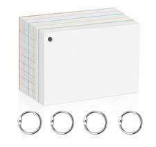 Ruled Flash Cards,500PCS Line