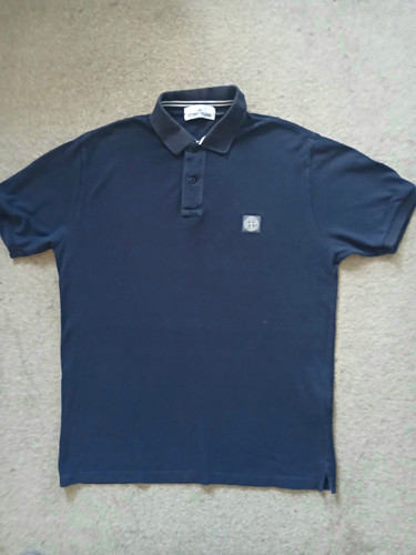 Stone island navy polo - island,