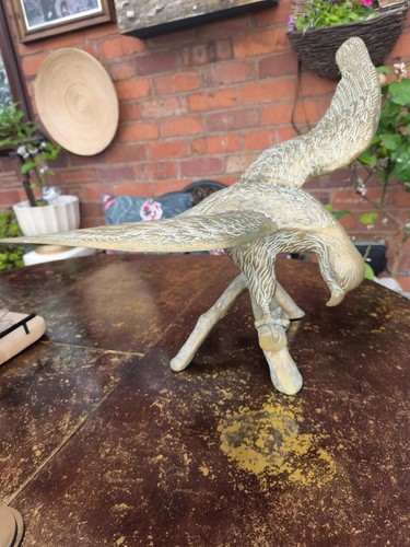 Vintage brass eagle - brass,