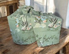 2 Large Pcs Vintage 50s Floral