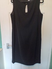 Black Sleeveless fitted Dress