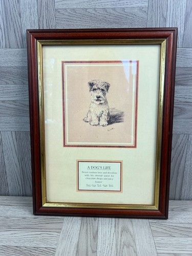 Sealyham terrier framed art - sealyham,