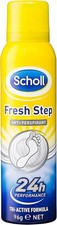 Scholl Fresh Step Shoe Spray, 96g Anti Odour Shoe Spray, Up To 24 Hour Freshness