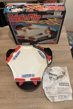 TRIPLE FLIP AIR SLAMMERS - AIR HOCKEY GAME - HILCO - VINTAGE - WORKING