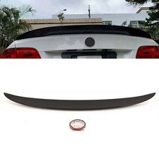 Fits BMW 3 Series E92 Coupe 2006- Rear Trunk Boot Spoiler MP Style Gloss Black