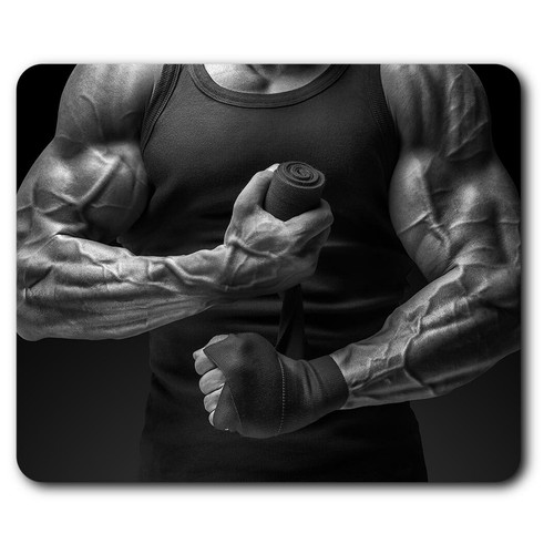 Rectangle mouse mat boxer - mat,