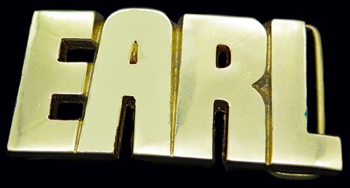 Earl name brass - earl, roc