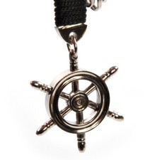 Ship's Wheel Key Fob  Nautical Maritime Naval Key Ring Keyring