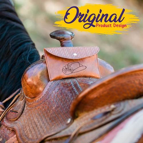 Custom horse saddle - saddle, bag