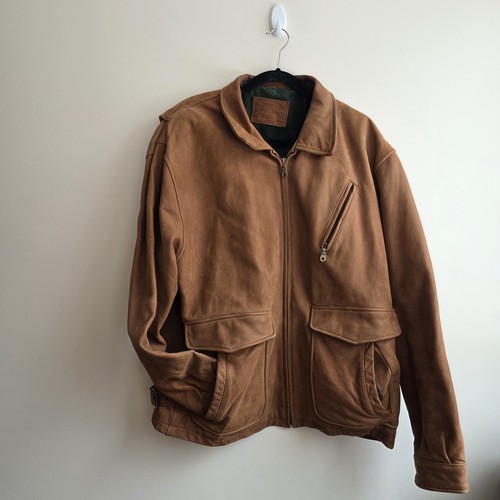 Vtg john bay leather - vtg,