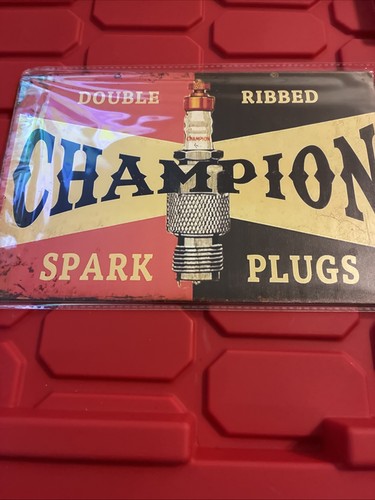 Champion spark plug - champion, metal