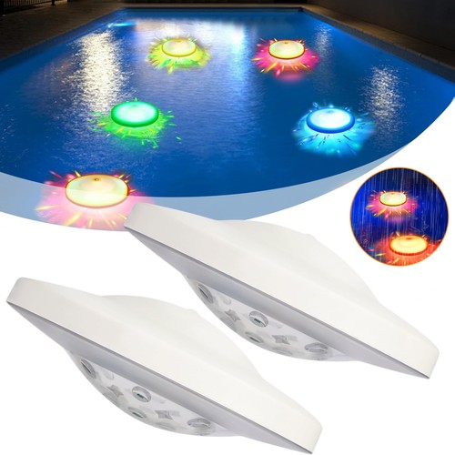 Floating pool light - 2x,