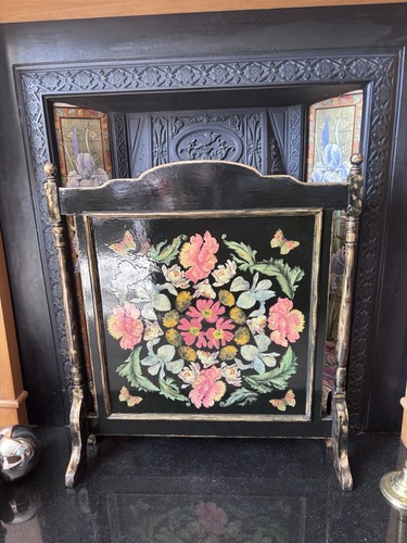 Victorian fire guard - fire,