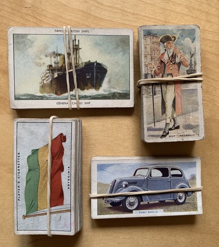 Job lot cigarette cards - lot,