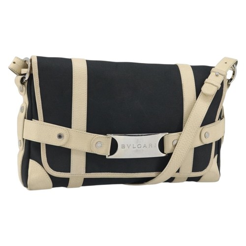 Bvlgari shoulder bag canvas - bvlgari,