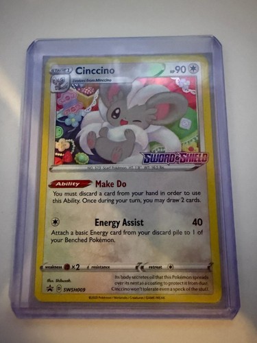 Cinccino swsh009 - cinccino, (prerelease)
