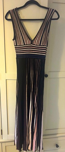 Zara black white - black, striped