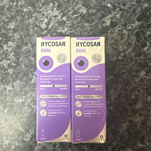 Hycosan dual eye drops - eye,