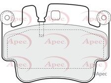 APEC Rear Brake Pad Set for