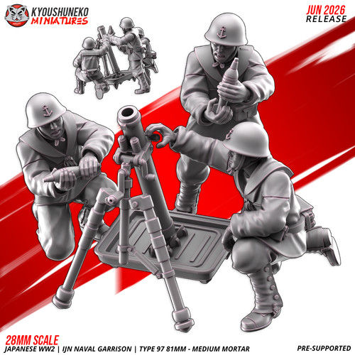 Medium mortar team - team, –