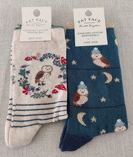 BNWT FAT FACE Ladies 2 x Owl