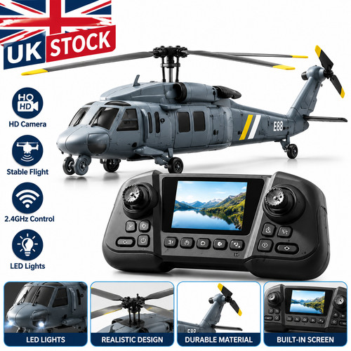 Helicopter with camera 8k - helicopter,