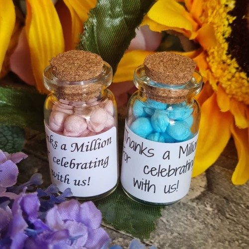 Personalised wedding favours