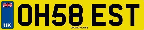 Number plate private - number,