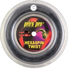 Pro's Pro tennis string - Hexaspin Twist Top Spin- 1.30mm -12m- for 1 racket
