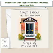 New Home Card Personalised
