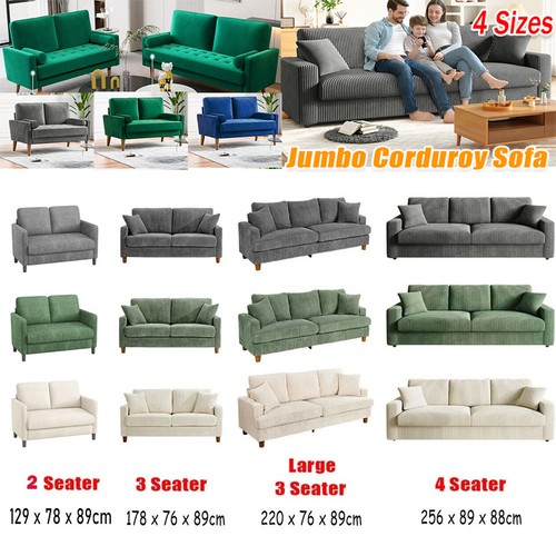 Modern seater corduroy - modern,