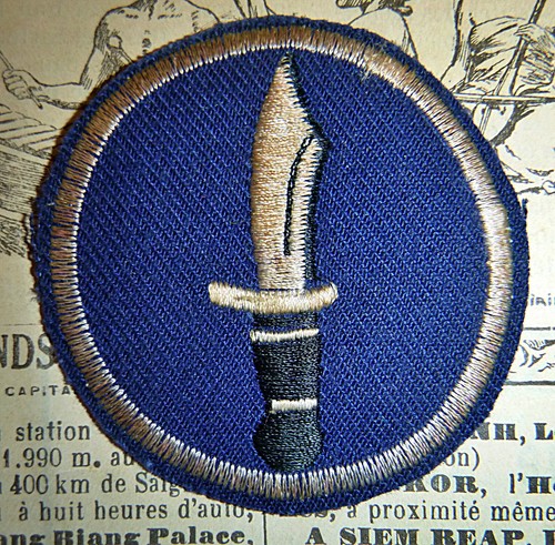 Rare commando knife patch - commando,