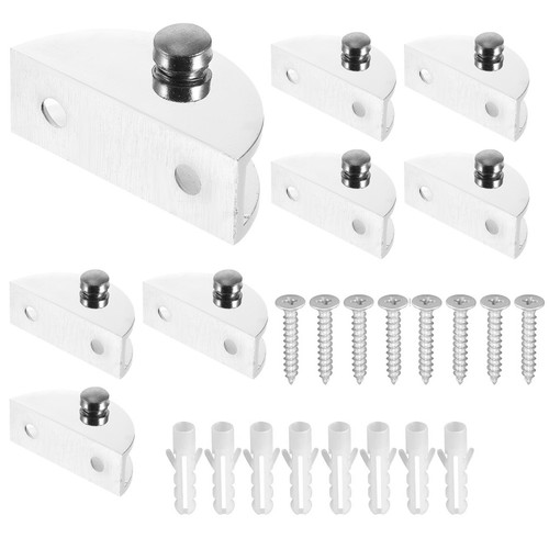 Pcs shower glass bracket - glass,