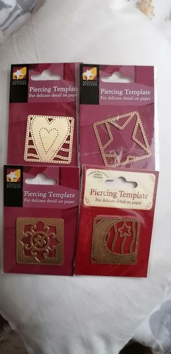 Brass embossing piercing - /,