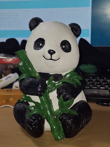 Garden panda solar lights - panda,