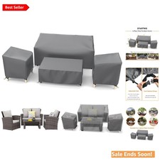 4-Piece Heavy Duty Waterproof