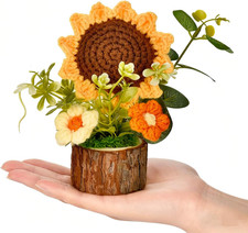 Cute Crochet Flowers Bouquet