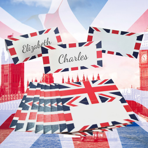 Union jack design place name - union,