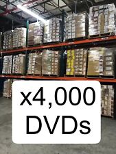 4,000 DVDs Wholesale Pallet - 4,000 Used DVDs Joblot (posted as parcels)