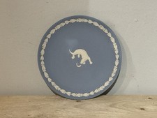 Wedgwood Blue Jasperware OTTER Plate