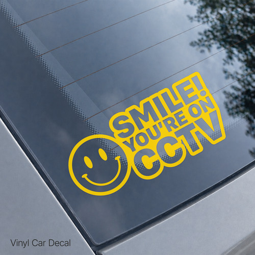 Smile you cctv security - you're,