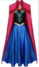 Frozen Blue Anna Elsa Costume