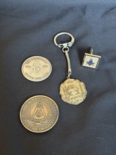 Lot Of 4: Vintage Masonic
