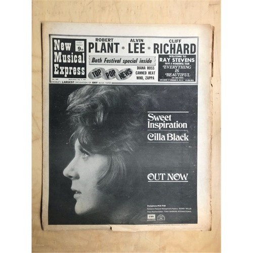 Cilla black nme magazine - nme, july