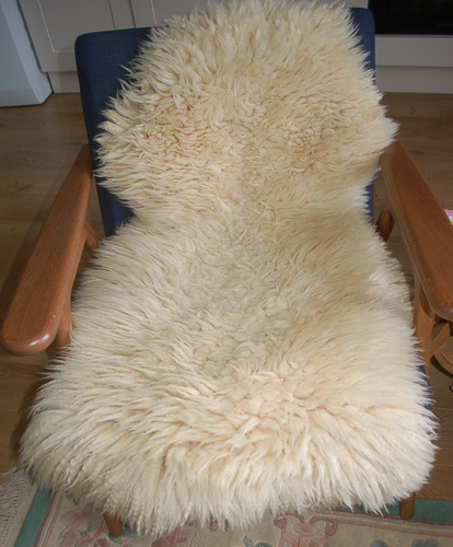 Genuine pure wool sheepskin - wool,