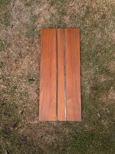Staples ladderax teak shelf - ladderax,