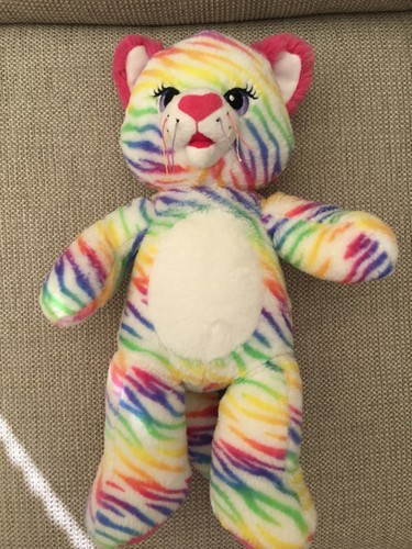 Build bear rainbow stripes - bear,