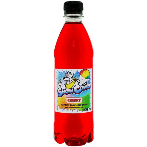 Snow cones syrup cherry - snow,