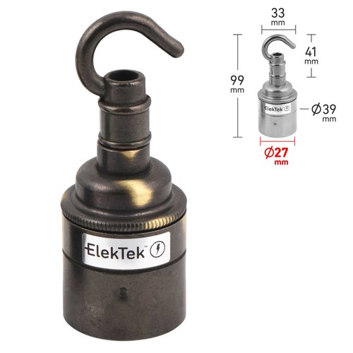 Elektek e27 edison light - edison,