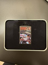 Zippo Diabolik Limited Edition Rare Collectible Lighter + Tin Box (No Fuel)